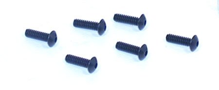 LOSA6229 4-40 x 3/8 Button Head Screws