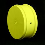 AKA23313Y AKA Racing EVO 4wd Front Wheel Yellow 2 TLR 22 4