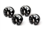 EXO1421BLK Exotek TLR 22 Series Aluminum Spring Retainers (4)