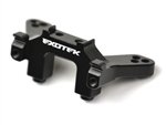 EXO1719 Exotek Rear Laydown Bulkhead, 7075 Aluminum, Black: RB6.6