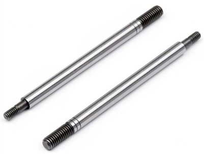 HBS113139 Shock Shaft 3x88mm Silver D413 (2)