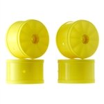 JCO3366Y JConcepts Bullet 60mm Rear Wheel (Yellow) (4): TLR 22, 22-4