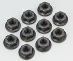 KYO1 N4045F Kyosho 4x4.5mm Steel Flanged Nut 10
