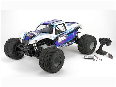 Losi 1/5 Monster Truck XL 4WD RTR with AVC, White