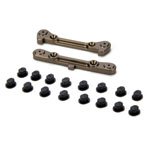 LOSA1755 Adjustable Rear Hinge Pin Brace wInserts 8B8T