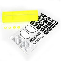 LOSA8132 18 Universal Wing Kit Yellow
