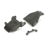 LOSA9713 Graphite Kickplate Bulkhead  BraceXXXT