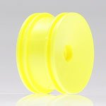 LOSB1146 Front Wheels 2 Narrow Yellow MB
