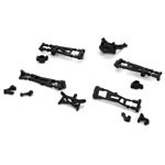LOSB1502 Suspension Arms Spindles Hubs  Shock Towers Micro TB