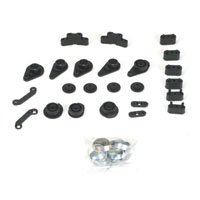 LOSB4250 Servo Saver  Mount Set LST LST2 AFT MGB