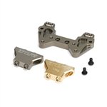 TLR334019 Team Losi Racing Aluminum Mid-Motor Rear Camber Tower Brass/Aluminum: 22/2.0/T/SCT