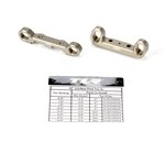 TLR334033 Team Losi Racing Rear Pivot Block Set, HRC, Aluminum: 22 3.0