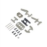 TLR341006 Team Losi Racing Split Center Diff Mount, Aluminum: 8E/8TE 3.0/4.0