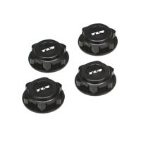 TLR3538BL Team Losi Racing Covered 17mm Wheel Nuts Alum Black 8B8T 2.0