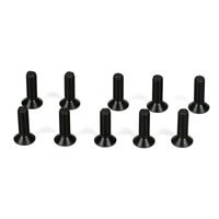 TLR5962 Flathead Screws M3 x 10mm 10