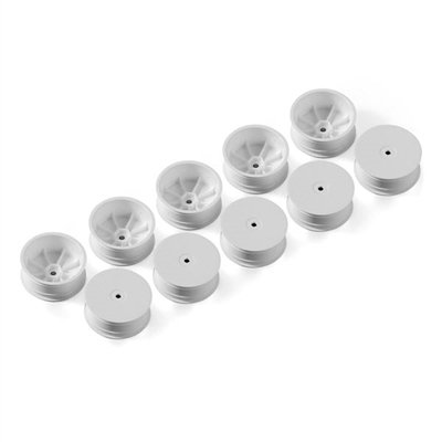 XRA369902 XRAY XB4 4WD Front Wheel Aerodisk with 12mm Hex - White (10)